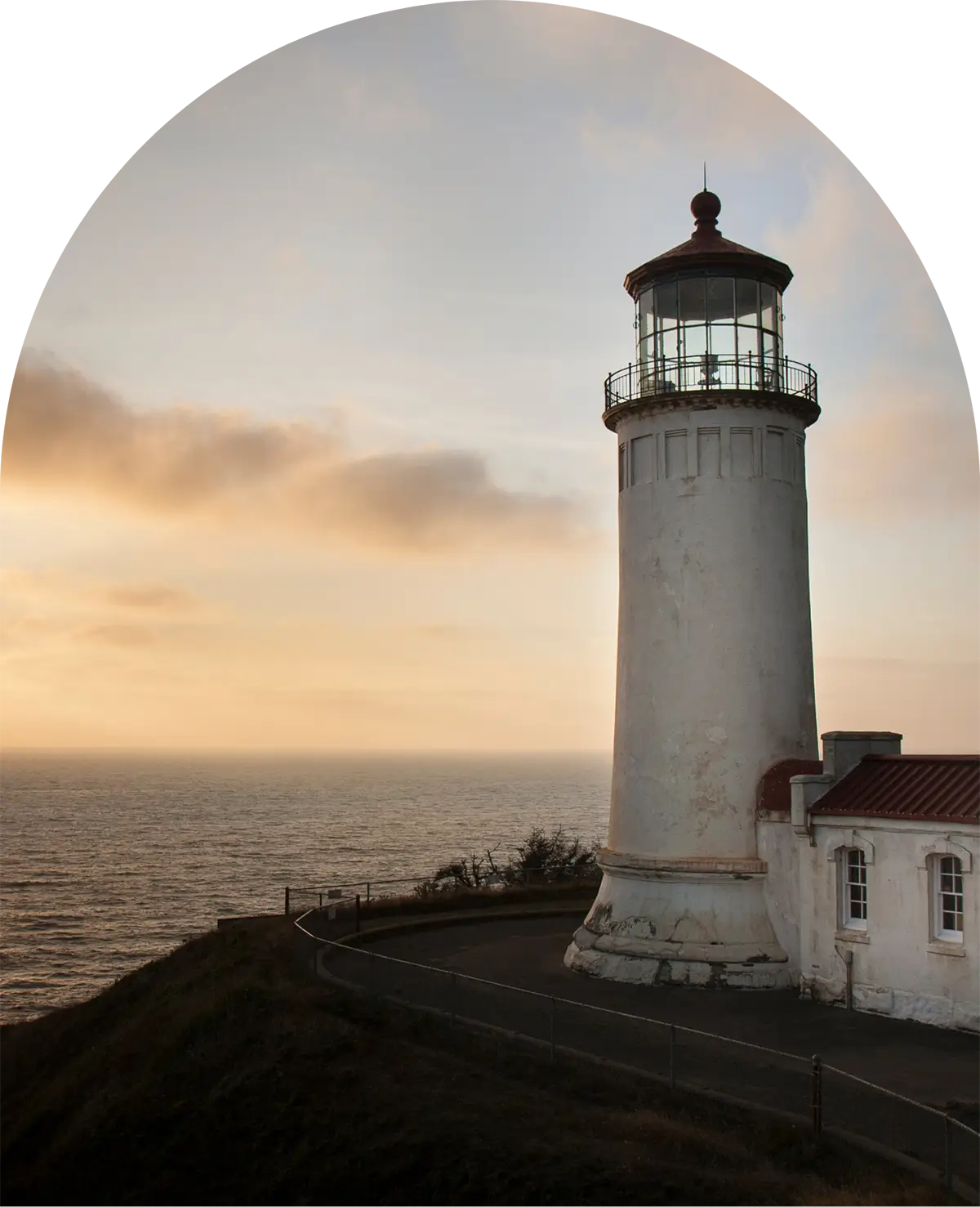 Lighthouse arch frame